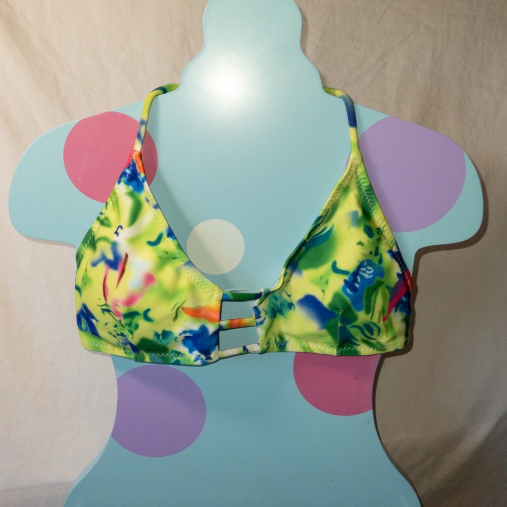 Colorful bikini top